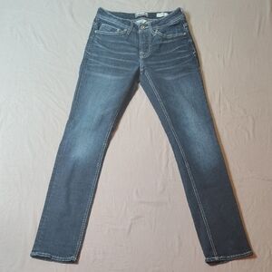 DepartWest Trouper Jeans Men's Size 28x32 Blue Dark Wash Slim Stretch Denim